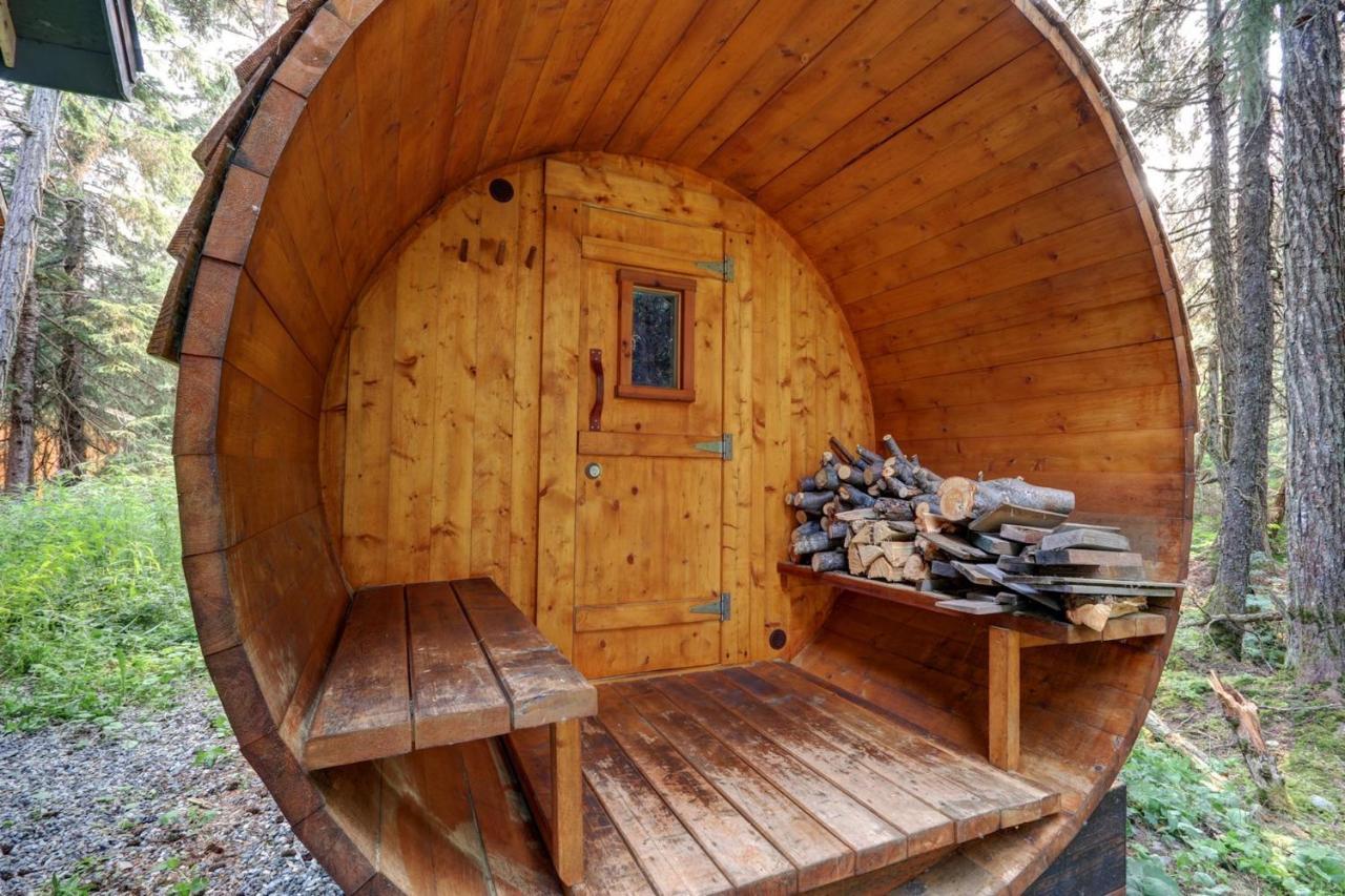 Hanging Glacier Chalet Girdwood Buitenkant foto